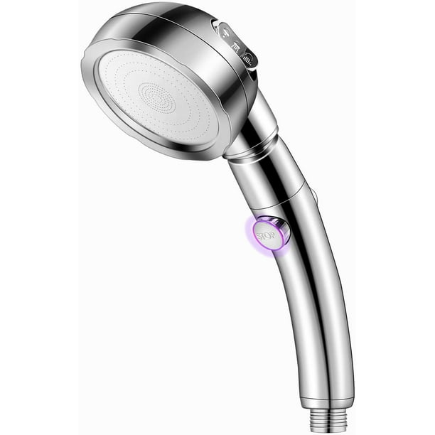 Water Saving 3 Modes Adjustable Handheld Showerhead ON/OFF Switch Shower Head G Water Saving 3 Modes Adjustable Handheld Showerhead ON/OFF Switch Shower Head G